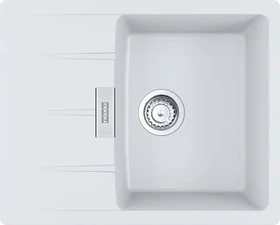 Franke Centro CNG 611-62 Einbau Becken reversibel mit Ablauffernbedienung glacier