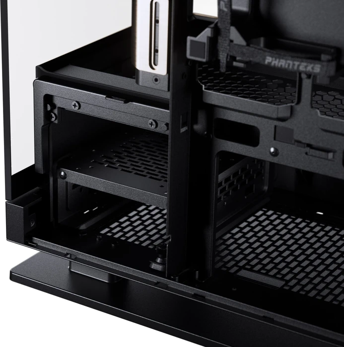 Phanteks Evolv X2, schwarz/gold, Glasfenster