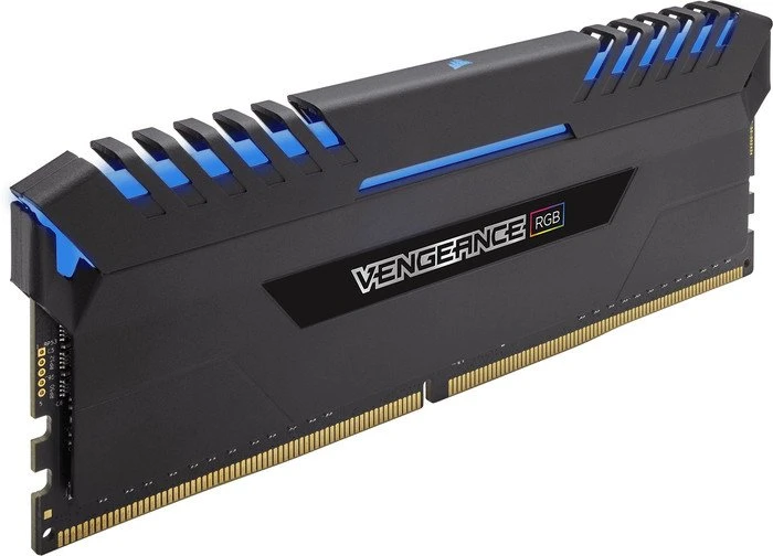 Corsair Vengeance RGB schwarz UDIMM 64GB Kit, DDR4-3200, CL16-18-18-36