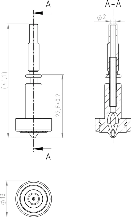E3D Revo Druckdüse, 0.4mm