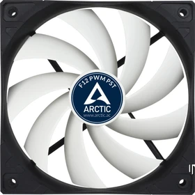 ARCTIC F12 PWM PST schwarz/weiß, 120mm