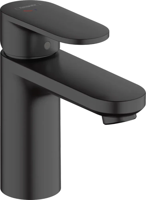 Hansgrohe Vernis Mischung Einhebel-Waschtischarmatur 100 CoolStart ohne Ablaufgarnitur mattschwarz