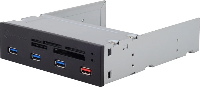 SilverStone FP56 Multi-Slot-Cardreader, USB 3.0 19-Pin Stiftsockel [Buchse]