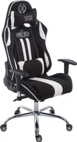CLP Racing Limit V2 Stoff Gamingstuhl, schwarz/weiß