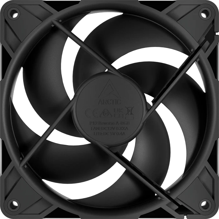 ARCTIC P12 Pro Reverse, schwarz, 120mm, 3er-Pack