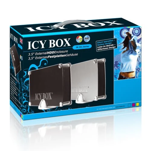 RaidSonic Icy Box IB-351StU3S-B schwarz, USB-B 3.0/eSATA