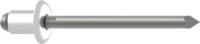 Gesipa Stahl/Stahl Flachrundkopf Blindniete 5x45mm, 100 Stück