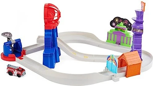 Spin Master Paw Patrol - True Metal Total City Rescue Movie Rennstrecken-Set