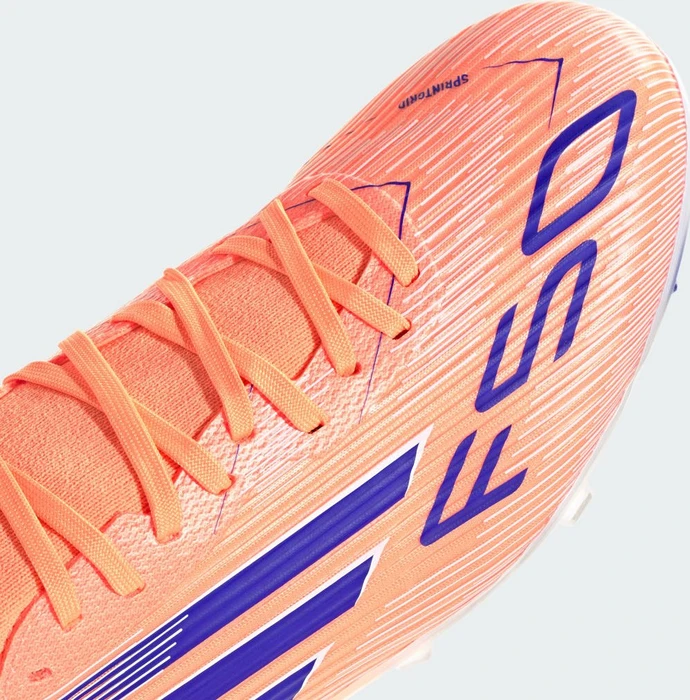 adidas F50 League Mittelharte/Hart- und Aschenplätze beam orange/lucid blue/cloud white