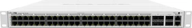 MikroTik Cloud Router Switch CRS354 Rackmount Gigabit Managed Switch, 48x RJ-45, 4x SFP+, 2x QSFP+, 700W PoE+ (CRS354-48P-4S+2Q+RM)