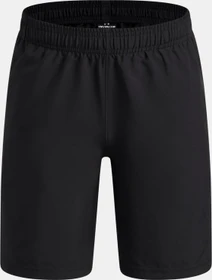 Under Armour Tech Woven Wordmark Hose kurz black/venom red (Junior)