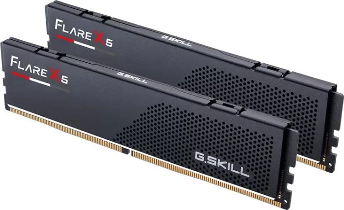 G.Skill Flare X5 schwarz UDIMM 128GB Kit, DDR5-6000, CL36-44-44-96