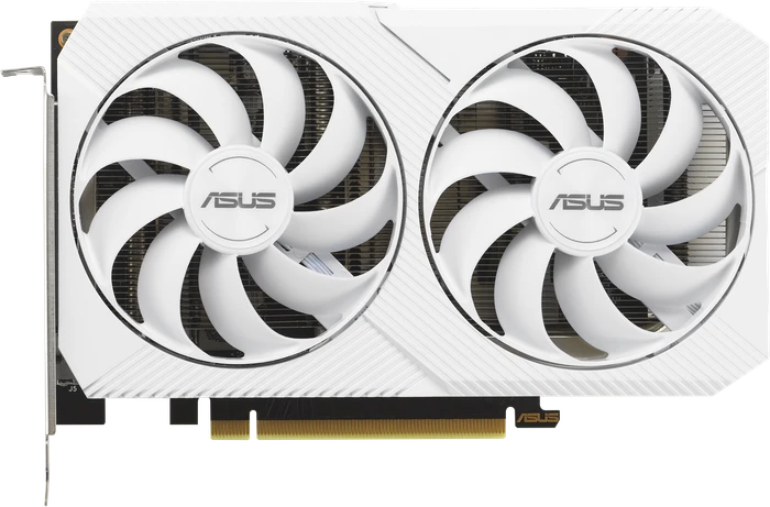ASUS Dual GeForce RTX 3060 White OC, DUAL-RTX3060-O8G-WHITE, 8GB GDDR6, HDMI, 3x DP