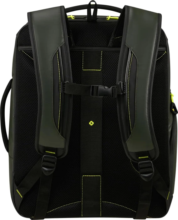 Samsonite Paradiver Light, Underseat Backpack M, Untersitz Handgepäck, Kabinentasche, Flugzeug Rucksack, 45cm, 33l, Jungle Green