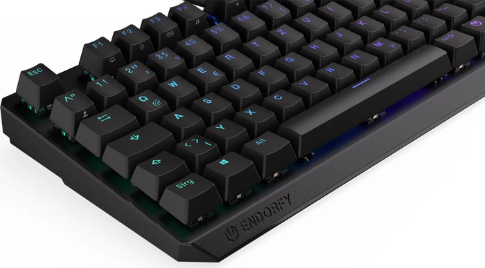 Endorfy Thock TKL, PBT, LEDs RGB, Kailh RED, USB, DE