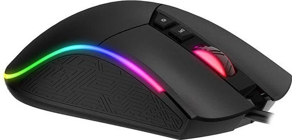 Havit Gamenote MS1001S Siyah RGB Gaming Mouse schwarz, USB