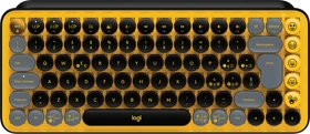 Logitech POP Keys Wireless Mechanical Keyboard, Logi Bolt, Blast, TTC BROWN, USB/Bluetooth, IT (920-010725)