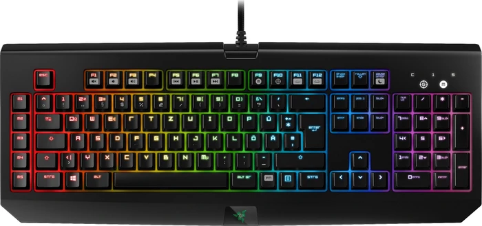 Razer BlackWidow Chroma, Razer GREEN, USB, DE