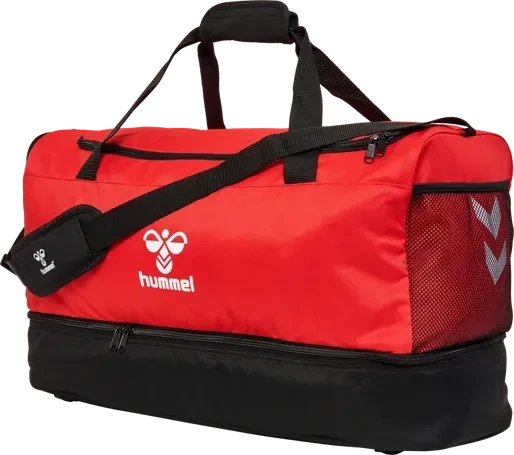 hummel Core 2.0 S mit Bodenfach Sporttasche true red/black