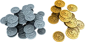 Nukleum - Spielgeldmünzen aus Metall (Erweiterung)