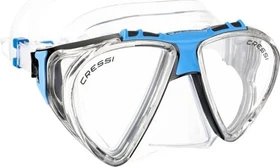 Cressi Penta+ Tauchermaske transparent/blau