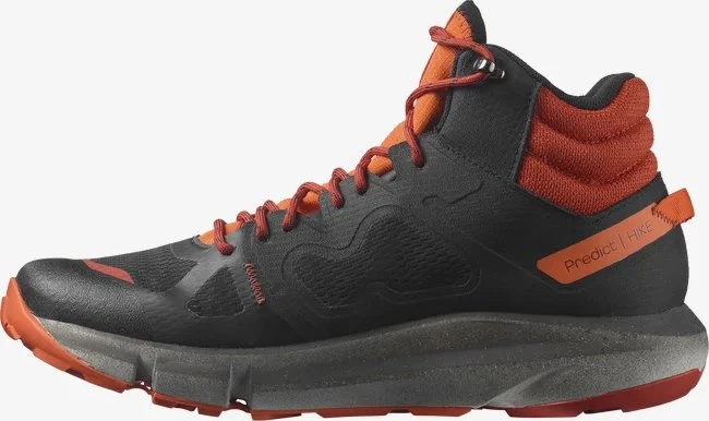 Salomon Predict Hike Mid GTX black/burnt ochre/vibrant orange (Herren)