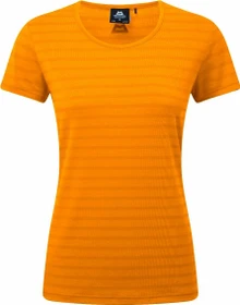Mountain Equipment Stripe Funktionsshirt kurzarm orange sherbert stripe (Damen)