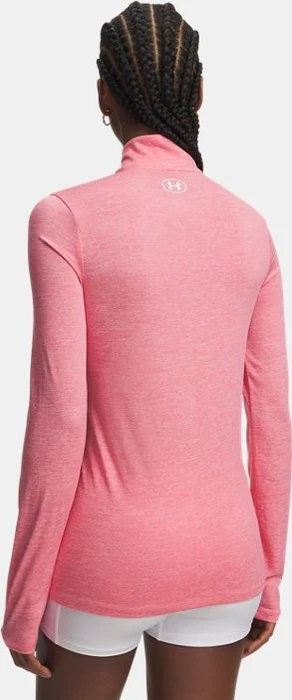 Under Armour Tech Twist Half Zip Funktionsshirt langarm bittersweet pink/white (Damen)