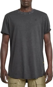 G-Star Text Back Graphic Overdyed Lash T-Shirt kurzarm schwarz (Herren)