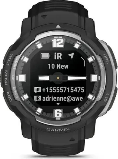 Garmin Instinct Crossover schwarz