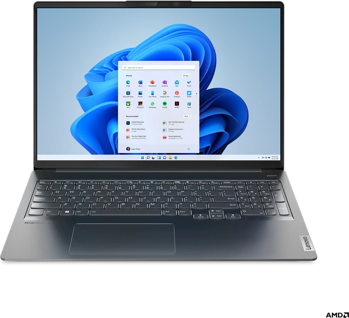 Lenovo IdeaPad 5 Pro 16ARH7, Storm Grey, Ryzen 5 6600HS, 16GB RAM, 1TB SSD, DE