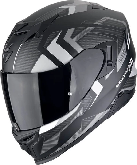 Scorpion EXO-520 Evo Air Sensus matt schwarz/silber/grau