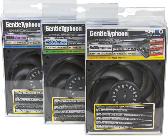 Scythe Gentle Typhoon 3000, 120mm