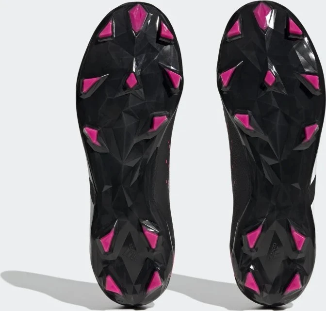 adidas Predator Accuracy.3 Laceless FG core black/cloud white/team shock pink 2