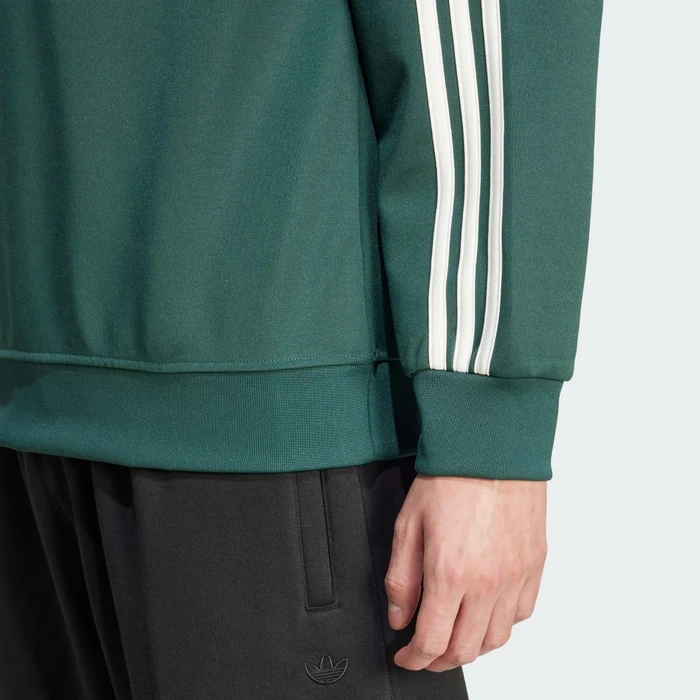 adidas Adicolor Funnel Neck Sweatshirt mineral green (Herren)