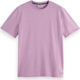 Scotch & Soda Melange T-Shirt kurzarm iris pink (Herren)