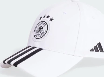 adidas UEFA EURO 2024 Deutschland Kappe weiß/schwarz