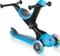Globber Go Up Deluxe Lights Kickboard sky blue Vorschaubild