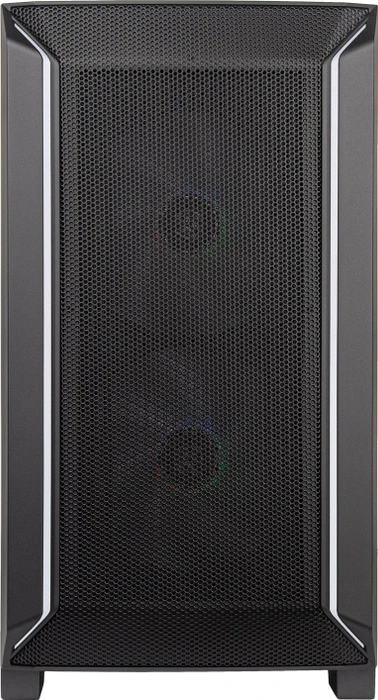 SilverStone Fara 312Z, schwarz, Glasfenster