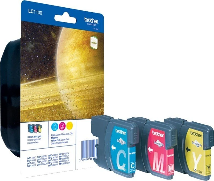 Brother Tinte LC1100R Color Pack