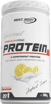 Best Body Nutrition Gourmet Premium Pro Protein Yoghurt Lemon Cream 500g