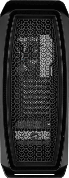 AeroCool Aero One, schwarz, Glasfenster