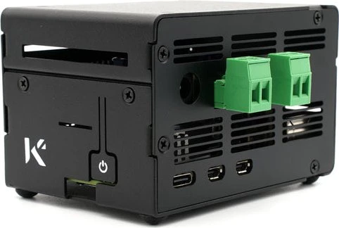 KKSB Gehäuse für Raspberry Pi 5, kompatibel mit Raspberry Pi DigiAMP+ HAT, schwarz