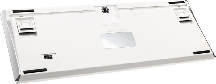 Ducky One 3 TKL PBT, LEDs RGB, Pure White, MX SPEED RGB Silver, USB, US