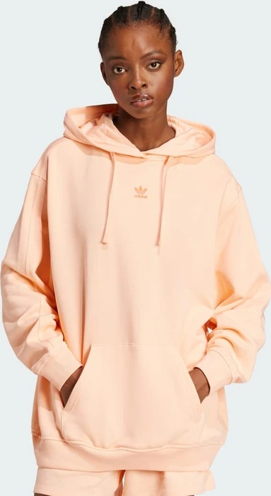 adidas Essentials Loose French Terry Hoodie glow pink (Damen)