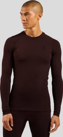 Odlo Performance Warm Baselayer Funktionsshirt langarm fudge (Herren)