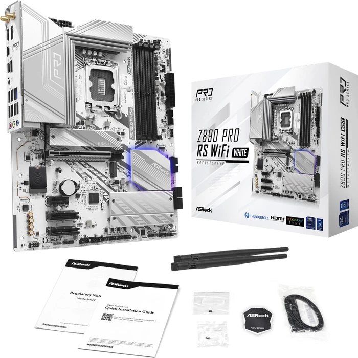 ASRock Z890 Pro RS WiFi White (Intel 1851)