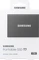 Samsung Portable SSD T7, grau, 2TB, USB-C 3.1 Vorschaubild