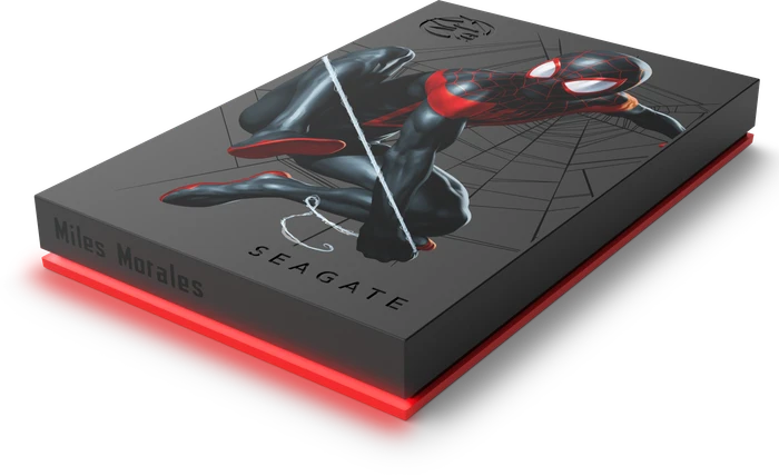Seagate FireCuda Gaming HDD - Miles Morales Special Edition, 2TB, +Rescue, USB 3.0 Micro-B