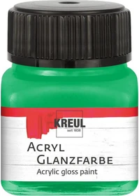 Kreul Acryl Glanzfarbe, grün, 20ml